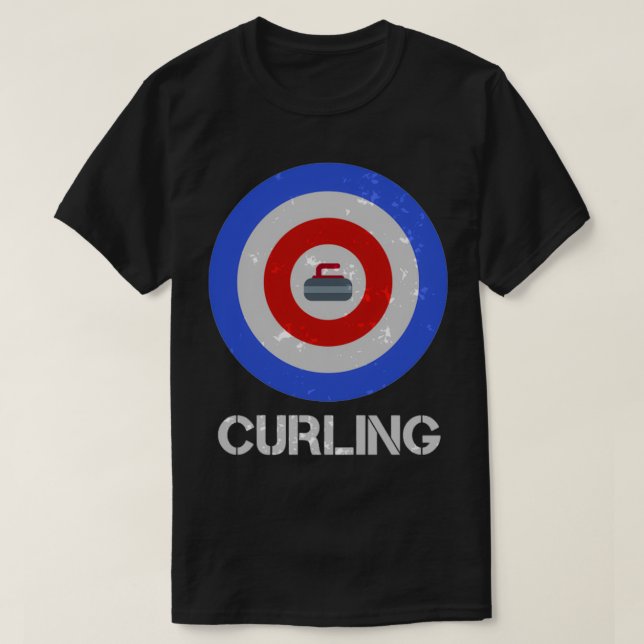 Kanada - Curling 14 T-Shirt (Design vorne)