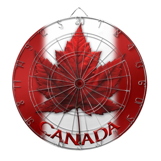 Kanada Dartboard Canada Flag Souvenir Dartboards Dartscheibe (vorne)