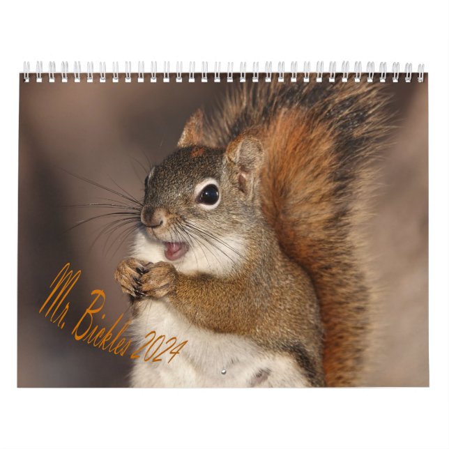 Kanada datiert 2024, Medium, Mr. Bickles Mauer Kalender (Titelbild)