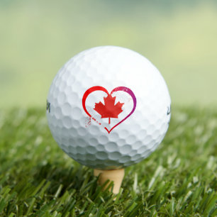 Kanada Day Golf Balls Golfball