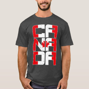 Kanada Day Maple Leaf Kanadische Flagge Kanada T-Shirt