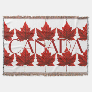 Kanada-Decke Kanada Ahornblatt Souvenir-Wurfdecke Decke