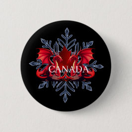 KANADA-DRACHEN BUTTON