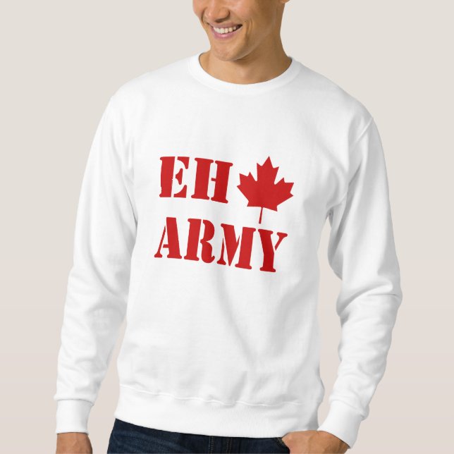 Kanada Eh Armee Sweatshirt (Vorderseite)
