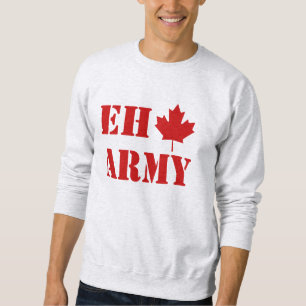Kanada Eh Armee Sweatshirt