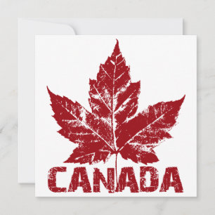 Kanada-Einladungen Personalisierte coole Kanada RS Einladung