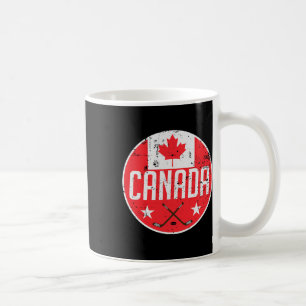 Kanada Eishockey-Flaggen-Trikot-Unterstützer Kanad Kaffeetasse