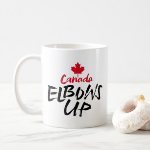 KANADA Elbows Up rote Ahorn ist nicht an die USA z Kaffeetasse