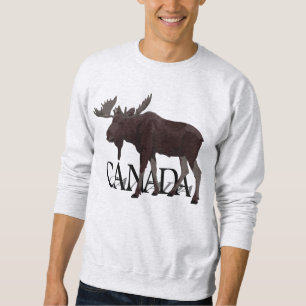 Kanada-Elch-Shirt-kanadische Elch-Sweatshirts Sweatshirt