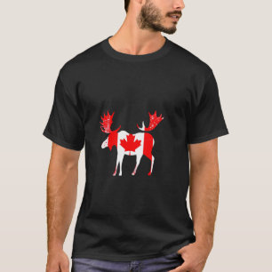 Kanada-Elch-Silhouette T-Shirt