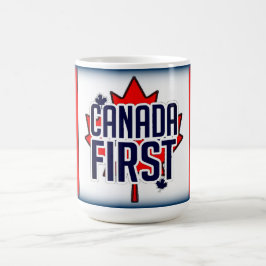 KANADA ERSTE MARINE BLAU KAFFEETASSE