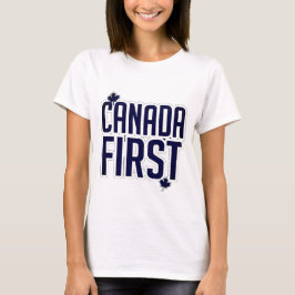 KANADA ERSTE MARINE BLAU T-Shirt