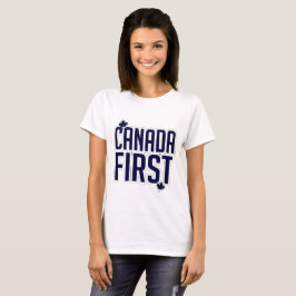 KANADA ERSTE MARINE BLAU T-Shirt