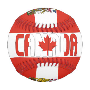 Kanada - Fahne und Wappen - Patriotik Baseball