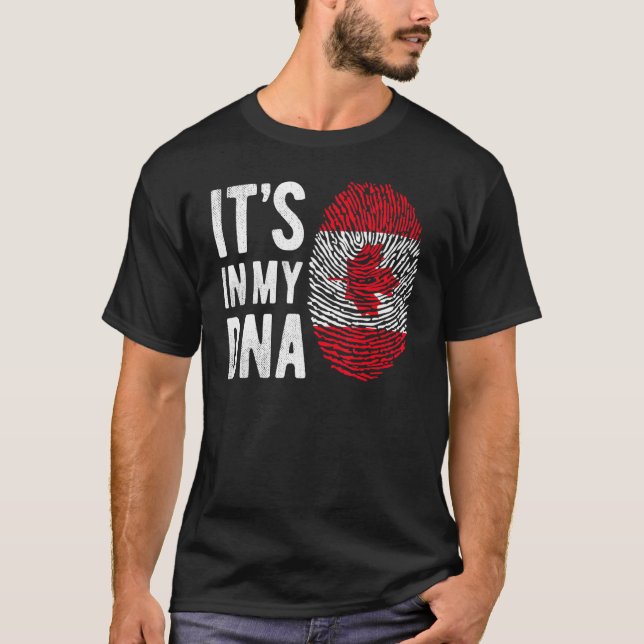 Kanada faht in meiner DNA-Kanada-Priesterin Men Wo T-Shirt (Vorderseite)