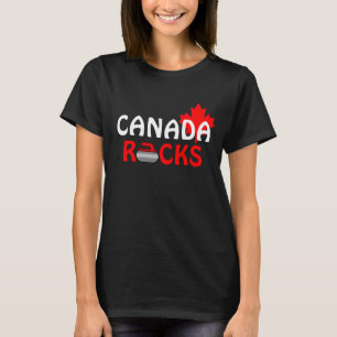 Kanada-Felsen - kräuselnd T-Shirt