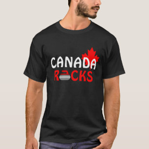 Kanada-Felsen - kräuselnd T-Shirt