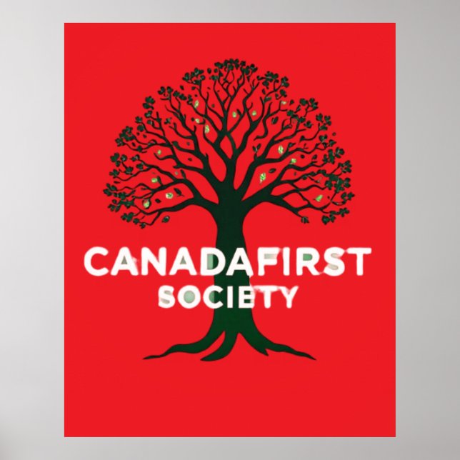 KANADA FIRST GESELLSCHAFT POSTER (Vorne)