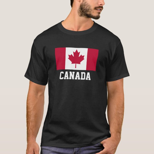 KANADA: FLAG KANADA T-Shirt (Vorderseite)