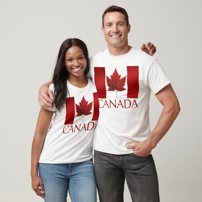 Kanada Flag T - Shirt Souvenirs Canada Sports Shir (Unisex)