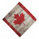 Kanada-Flagge auf altem hölzernem Korn Halstuch (Front)