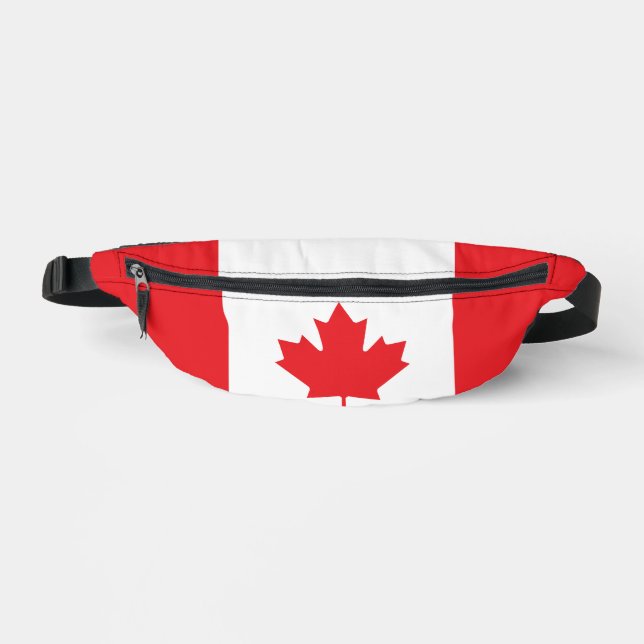 Kanada-Flagge Bauchtasche (Vorderseite)