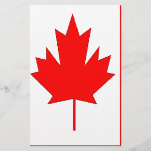 Kanada-Flagge Briefpapier
