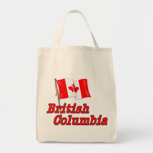 Kanada-Flagge - British Columbia Tragetasche