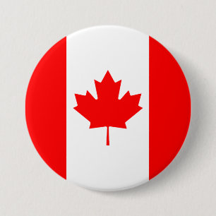 Kanada-Flagge Button