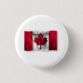 Kanada-Flagge  Button