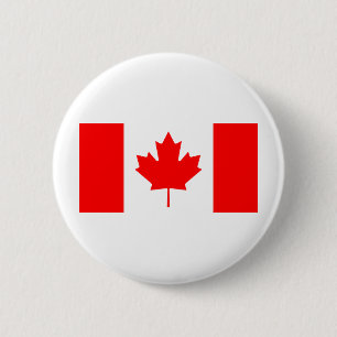 Kanada-Flagge Button