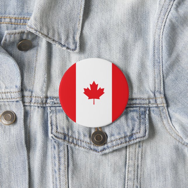 Kanada-Flagge Button (Beispiel)