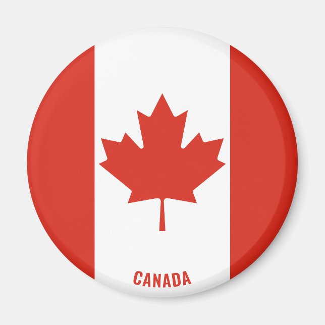 Kanada Flagge Charming Patriotic Magnet (Vorne)