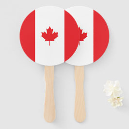 Kanada-Flagge Fächer