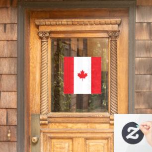 Kanada-Flagge Fensteraufkleber