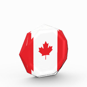 Kanada-Flagge Fotoblock
