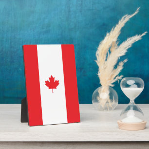 Kanada-Flagge Fotoplatte