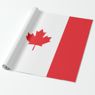 Kanada-Flagge Geschenkpapier