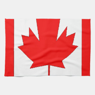 Kanada-Flagge Geschirrtuch