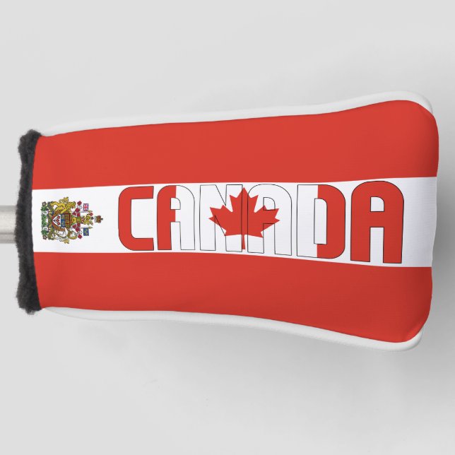 Kanada Flagge Gorgetic Patriotic Golf Headcover (Vorderseite)
