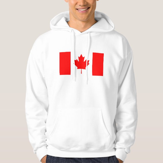 Kanada-Flagge Hoodie (Vorderseite)