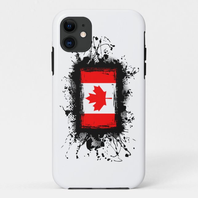 Kanada-Flagge iPhone 5 Fall Case-Mate iPhone Hülle (Rückseite)