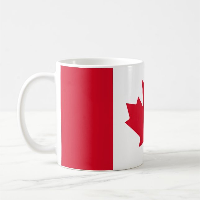 Kanada-Flagge Kaffeetasse (Links)