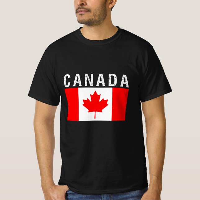 Kanada, Flagge Kanadas T-Shirt (Vorderseite)