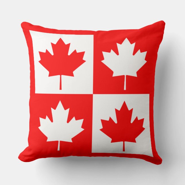 Kanada-Flagge Kissen (Vorderseite)