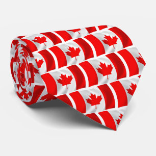 Kanada-Flagge-Krawatte Krawatte