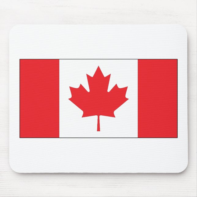 Kanada-Flagge Mousepad (Vorne)