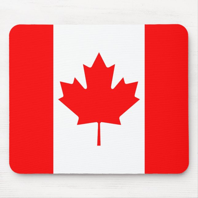 Kanada-Flagge Mousepad (Vorne)