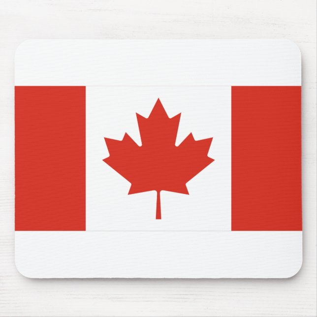 Kanada-Flagge Mousepad (Vorne)