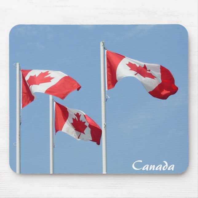 Kanada Flagge Mousepad Canada Souvenir Mousepad (Vorne)